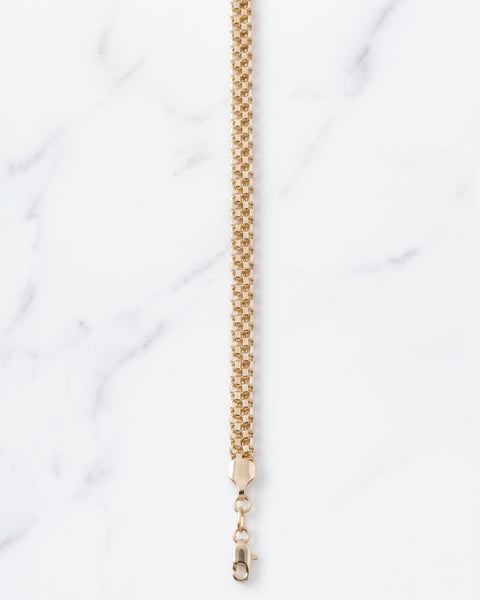 PULSERA CHINO DOBLE CARRIL 16CM+EXT