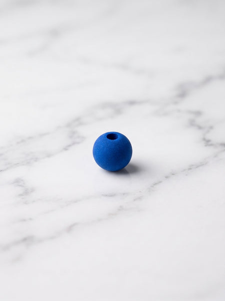 BOLA NEOPRENO LISO AZUL R 8 MM UND