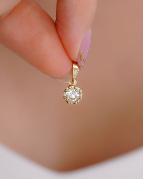 DIJE RONDEL SWAR CRISTAL 0.6CM