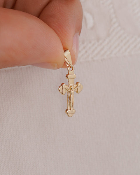 DIJE CRISTO SILUETA DUAL 2CM